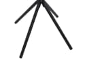 DEGAMO Gartentisch MILANO 60cm rund Metall anthrazit Glasplatte schwarz Bild 4