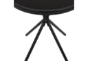 DEGAMO Gartentisch MILANO 60cm rund Metall anthrazit Glasplatte schwarz Bild 5