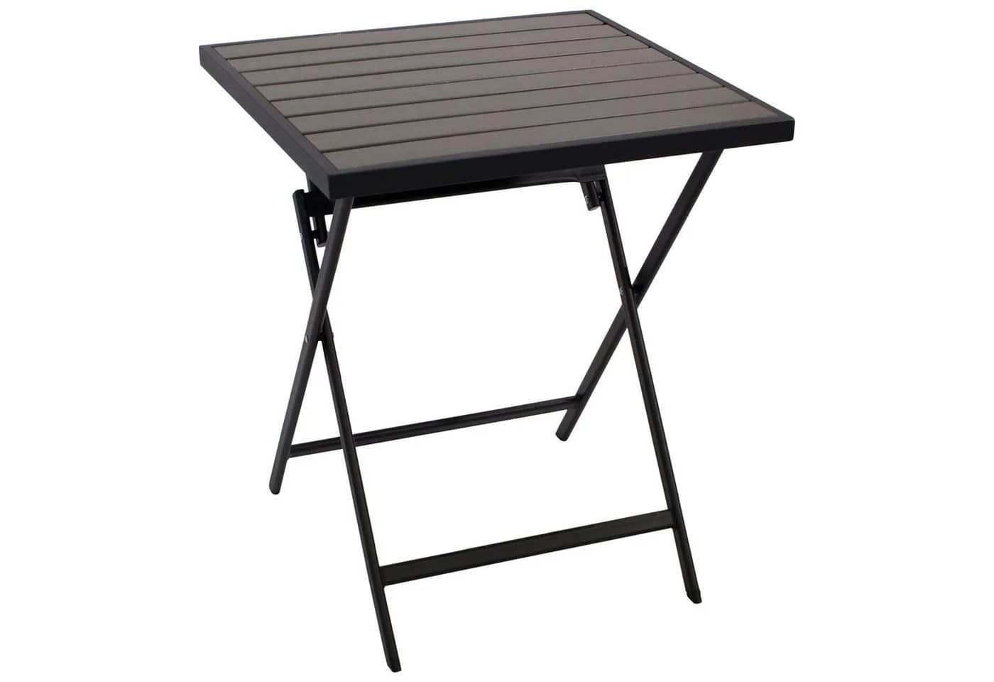 DEGAMO Gartentisch ASCIANO Metall anthrazit Kunstholz grau - Bild 2