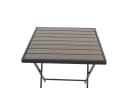 DEGAMO Gartentisch ASCIANO Metall anthrazit Kunstholz grau Bild 3