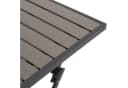 DEGAMO Gartentisch ASCIANO Metall anthrazit Kunstholz grau Bild 5
