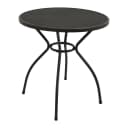 DEGAMO Gartentisch CLASSIC 70cm rund Anthrazit Stahl Bild 1