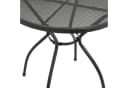 DEGAMO Gartentisch CLASSIC 70cm rund Anthrazit Stahl Bild 4