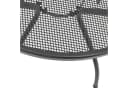 DEGAMO Gartentisch CLASSIC 70cm rund Anthrazit Stahl Bild 5