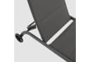 DEGAMO Rollliege RIVA Metall Anthrazit Grau Verstellbar Gepolstert Bild 4
