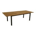 DEGAMO Gartentisch SARONNO Ausziehbar Aluminium Anthrazit Akazie Bild 1