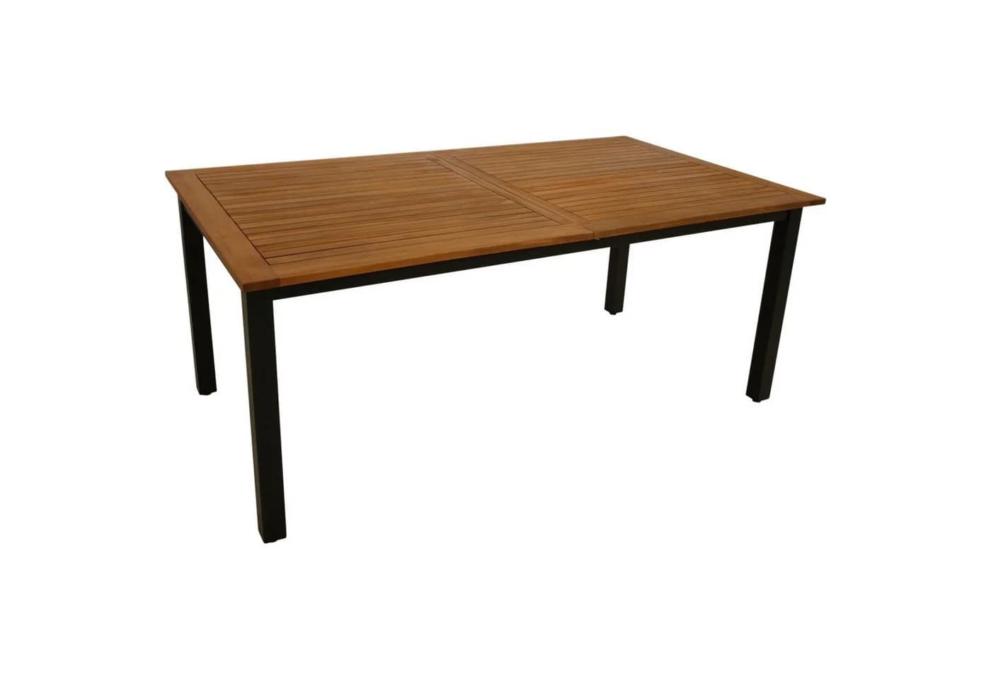 DEGAMO Gartentisch SARONNO Ausziehbar Aluminium Anthrazit Akazie - Bild 5