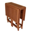 DEGAMO Gartentisch Doppel Klappentisch Eukalyptus Bild 4