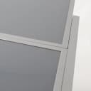 DEGAMO Balkon-Ausziehtisch AMALFI Silber Grau Aluminium Glas Bild 4