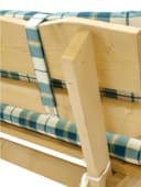 DEGAMO Bankauflage BOSTON 3-sitzer Grün/Beige 2-teilig Bild 2