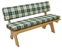 DEGAMO Bankauflage BOSTON 3-sitzer Grün/Beige 2-teilig Bild 3