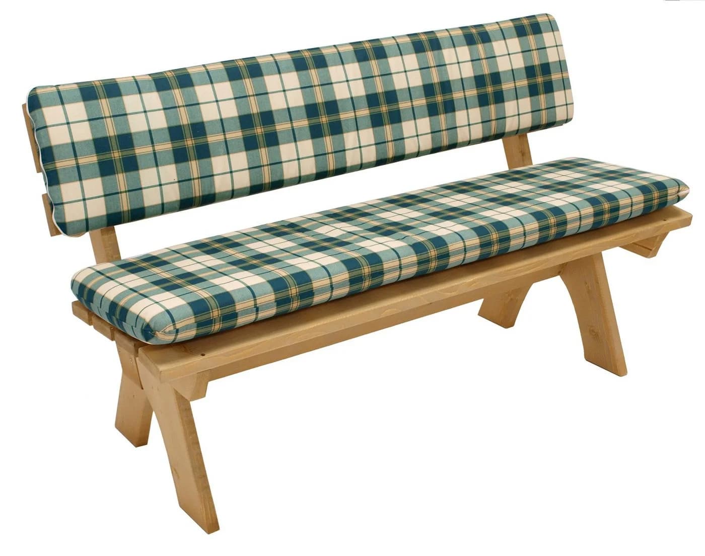 DEGAMO Bankauflage BOSTON 3-sitzer Grün/Beige 2-teilig - Bild 3