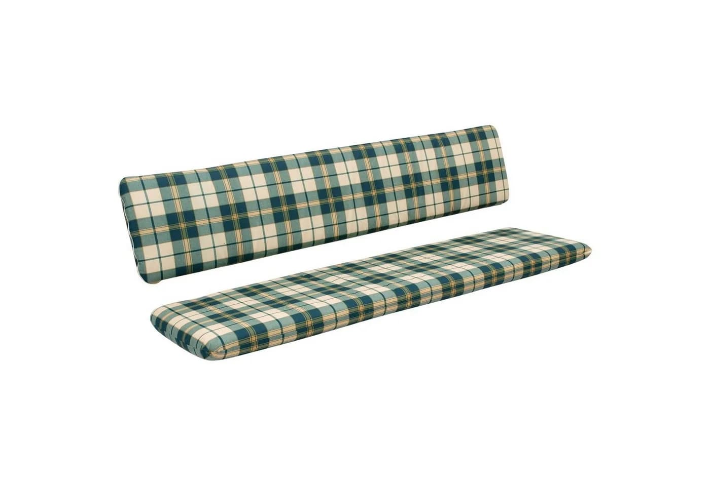 DEGAMO Bankauflage BOSTON 3-sitzer Grün/Beige 2-teilig - Bild 5