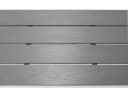DEGAMO Gartenbank SORANO 2-Sitzer Grau Silber Aluminium Bild 4