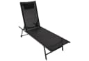 DEGAMO Rollliege MILANO 2er Set Stahl anthrazit Kunstgewebe rollbar Bild 5