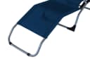 DEGAMO Wellnessliege SYLT - Faltbar & Kippbar, Stahl Gestell, Blau Bild 5