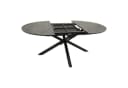 DEGAMO Gartentisch LYON ausziehbar oval Alu anthrazit ECP Bild 2
