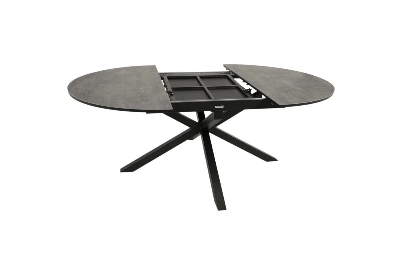 DEGAMO Gartentisch LYON ausziehbar oval Alu anthrazit ECP - Bild 2