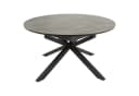 DEGAMO Gartentisch LYON ausziehbar oval Alu anthrazit ECP Bild 4
