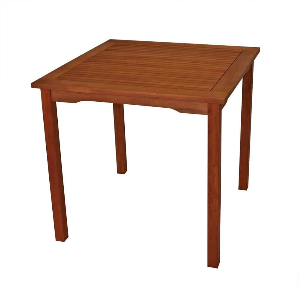 DEGAMO Gartentisch LAGO Eukalyptus 75x75cm - Bild 2