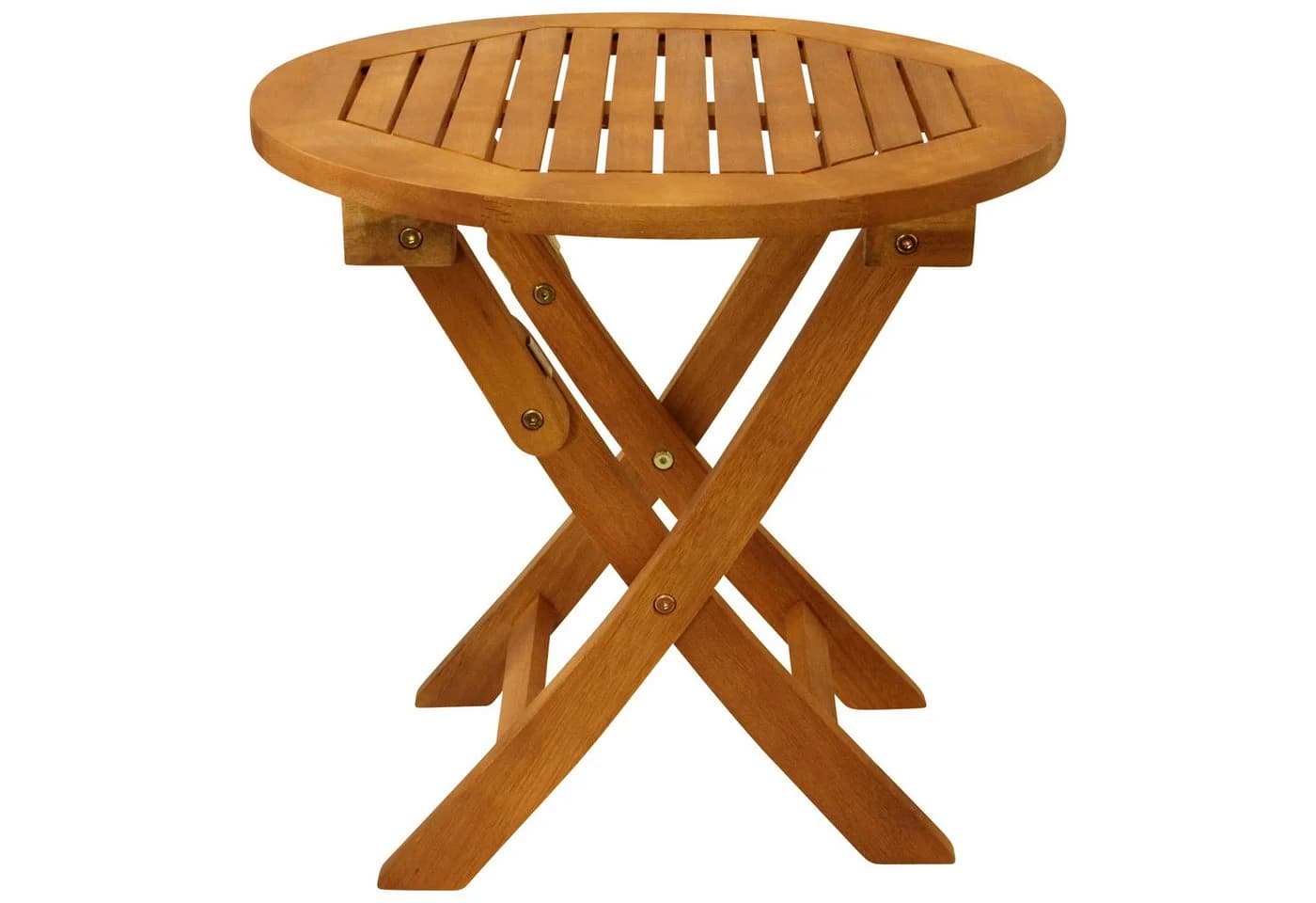 DEGAMO Klapp-Beistelltisch SAIGON 48cm Eukalyptus geölt