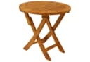 DEGAMO Klapp-Beistelltisch SAIGON 48cm Eukalyptus geölt Bild 2