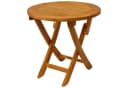 DEGAMO Klapp-Beistelltisch SAIGON 48cm Eukalyptus geölt Bild 3