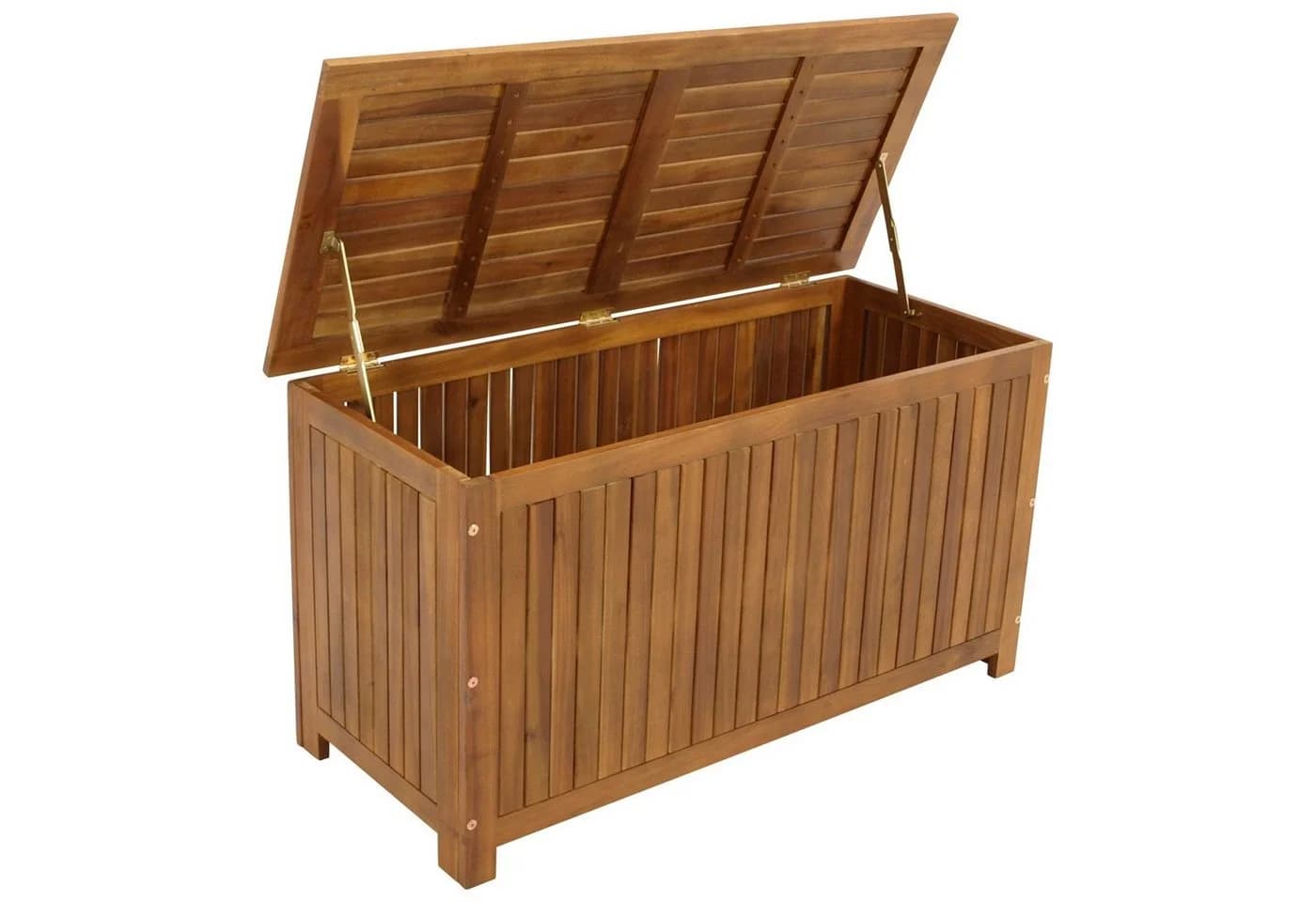 DEGAMO Auflagenbox ST. VINCENT Akazie geölt Aufbewahrungs-Truhe - Bild 3