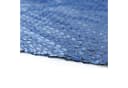 RAMROXX Solarabdeckplane Poolheizung UV-stabilisiert Blau/Schwarz Bild 1