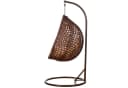 RAMROXX Hängesessel Luxus Style XXL Rattan Braun Beige mit Relaxkissen Bild 3