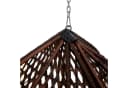 RAMROXX Hängesessel Luxus Style XXL Rattan Braun Beige mit Relaxkissen Bild 4