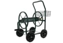 RAMROXX Schlauchwagen Grün mit Ablagekorb bis 60m Gartenschlauch Bild 2