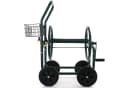 RAMROXX Schlauchwagen Grün mit Ablagekorb bis 60m Gartenschlauch Bild 3