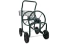RAMROXX Schlauchwagen Grün mit Ablagekorb bis 60m Gartenschlauch Bild 4