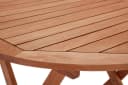 Gartentisch MERXX Borkum Braun Klappbar Bild 1