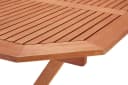 MERXX Gartentisch Borkum Braun Eukalyptus Klappbar Bild 3