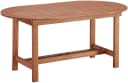 MERXX Maracaibo Gartentisch Oval Braun Ausziehbar Bild 1