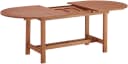 MERXX Maracaibo Gartentisch Oval Braun Ausziehbar Bild 3