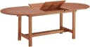 MERXX Maracaibo Gartentisch Oval Braun Ausziehbar Bild 4