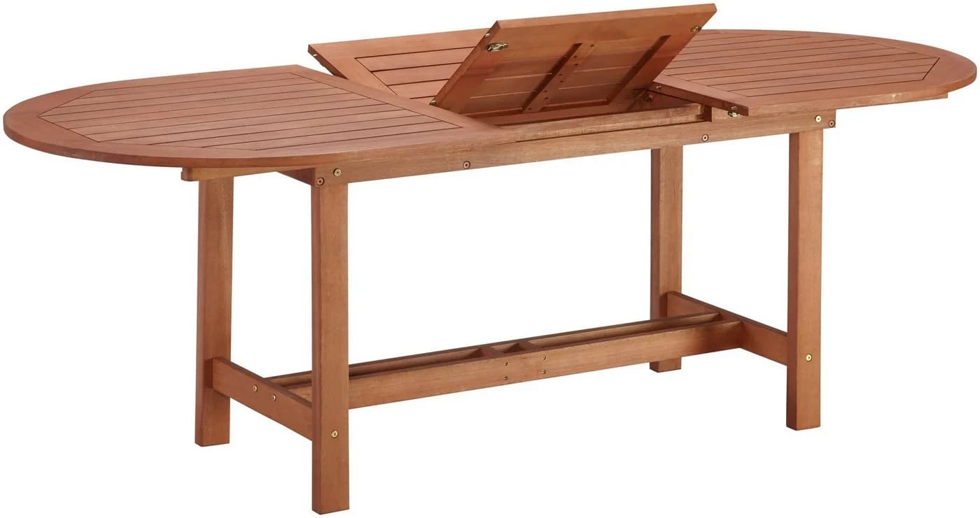 MERXX Maracaibo Gartentisch Oval Braun Ausziehbar - Bild 4
