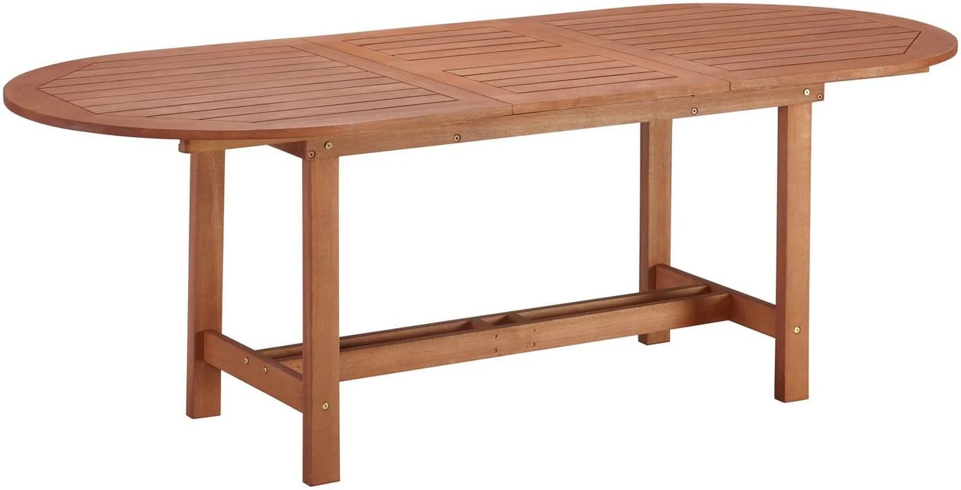 MERXX Maracaibo Gartentisch Oval Braun Ausziehbar - Bild 5