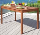 MERXX Gartentisch Montana Braun Eukalyptus Rechteckig Bild 2