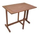 MERXX Gartentisch Holz Braun Klappbar 60x90 cm Bild 2