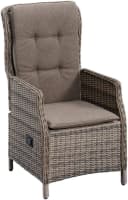 MERXX Riviera Garten-Essgruppe 6-tlg. Beige Polyrattan mit Auflagen Bild 3