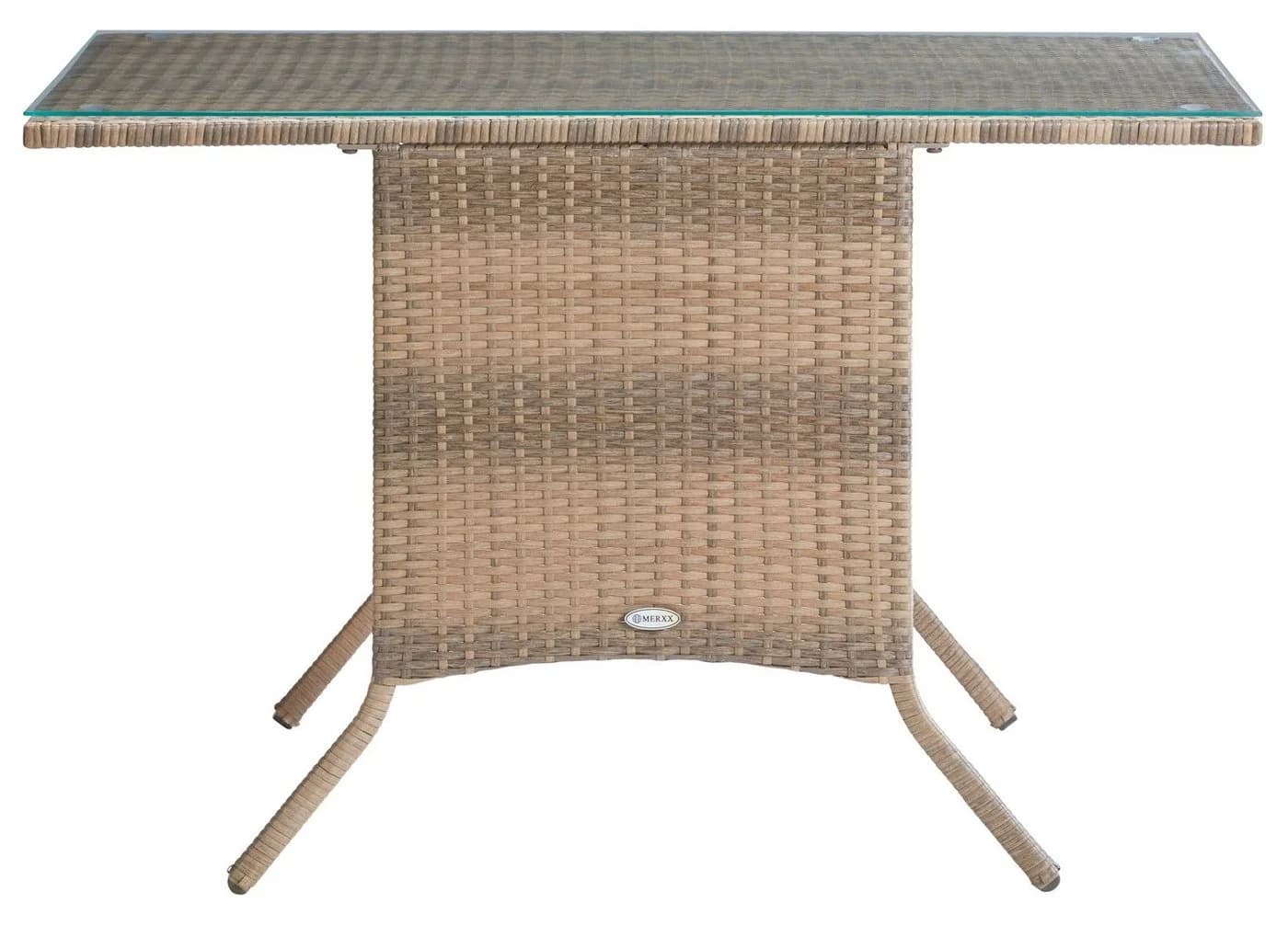 Balkonset MERXX Treviso Braun Beige 2-Sitzer mit Tisch - Bild 3