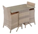 Balkonset MERXX Treviso Braun Beige 2-Sitzer mit Tisch Bild 5