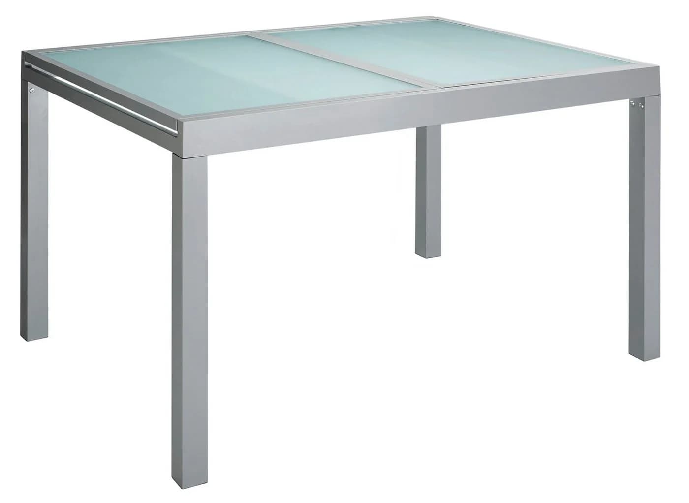 MERXX Lima Gartentisch Silber Ausziehbar Aluminium Glas - Bild 2