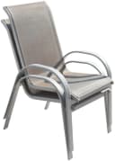 MERXX Garten-Essgruppe Amalfi 6-tlg. Grau Taupe Aluminium Bild 4