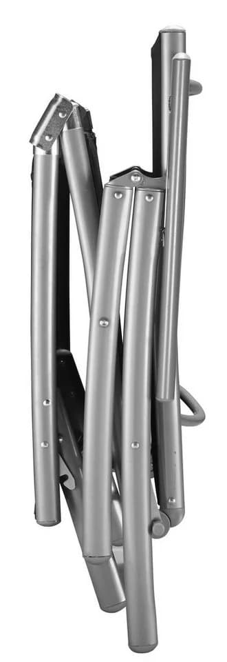 MERXX Gartenliege Schwarz Klappbar Aluminium 100% Polyester - Bild 5