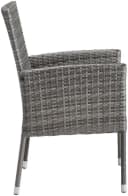 MERXX Garten-Essgruppe Costa Rica Grau 6-tlg. Polyrattan Bild 5